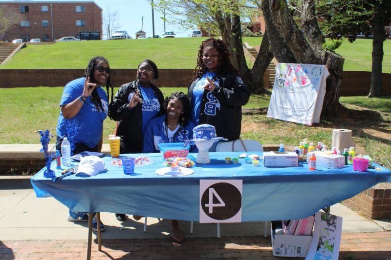 Zeta Phi Beta at Club Fest